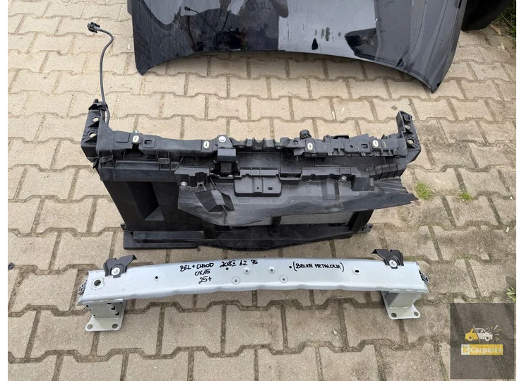 Renfort de ceinture de sécurité avant Peugeot 208 II, tige de radiateur 1.2 75 km