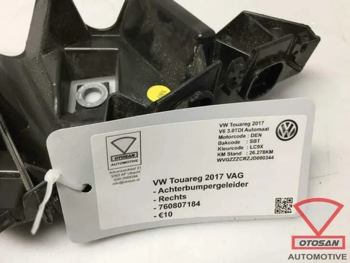 vw-touareg-2017-achterbumper-geleider-rechts-760807184 — foto 2