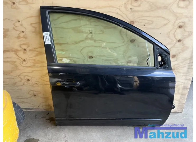 NISSAN NOTE Zwart Z11G rechts voor deur 2005-2012
