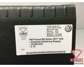 vw-passat-b8-2017-sedan-slotplaat-afdekking-bagage-3g5863459 — foto 2