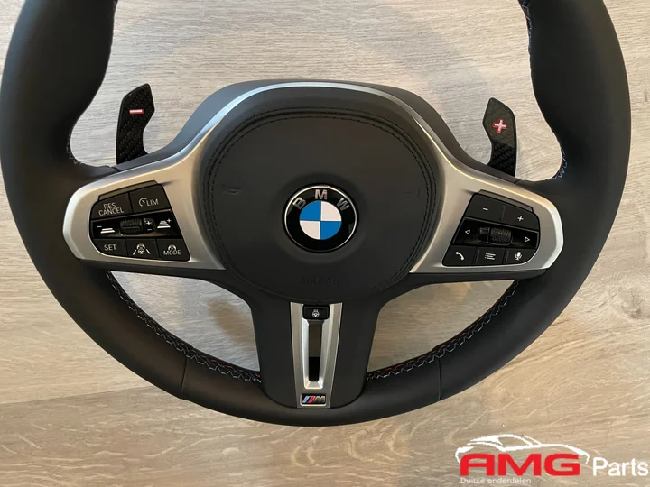 bmw-m3-m4-m5-g20-g22-g30-g14-g15-g05-g07-m-stuur-carbon-flippers — foto 2