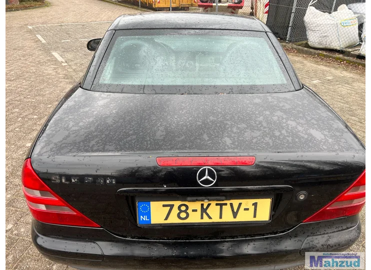 MERCEDES SLK R170 Schwarze Heckklappe 197 1999-2000
