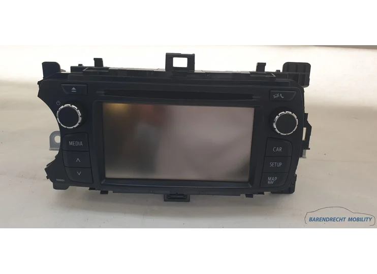 Multimedia systeem navigatie Toyota Yaris III 86140-0D040 touchscreen origineel gebruikt 2010 - 2018