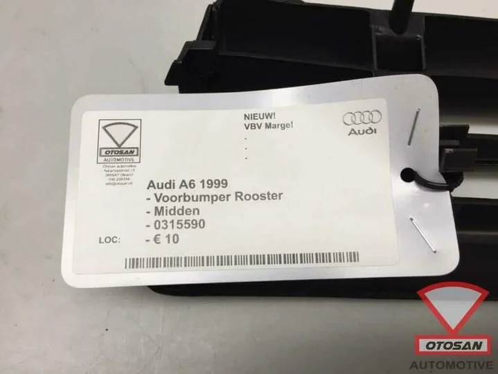 audi-a6-1999-voorbumper-rooster-midden-nieuw!-0315590 — foto 2