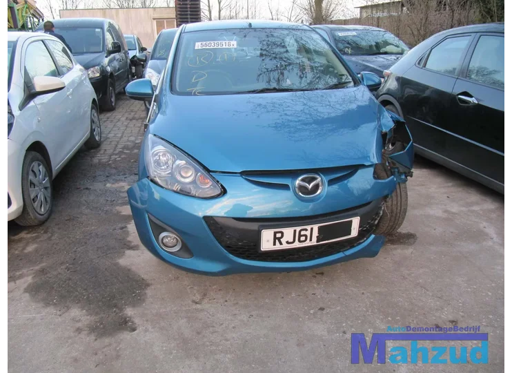 2012 MAZDA 2 plaatwerk carrosserie scherm dorpel dak stijl