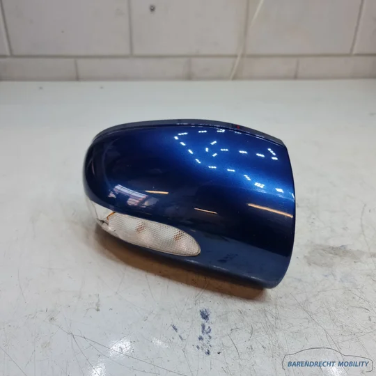 spiegelkap-mercedes-w203-s203-c-klasse-rechts-passagierskant-a2038100164-345-orion-blauw-origineel-gebruikt — foto 3