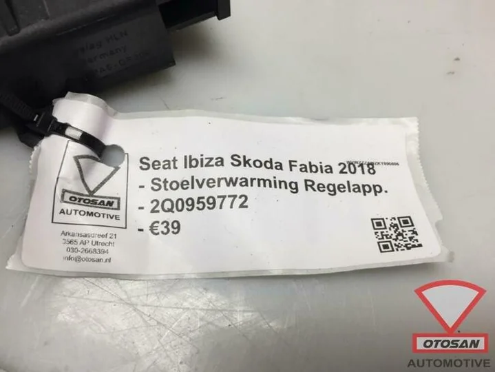 seat-ibiza-skoda-fabia-2018-stoelverwarming-module-2q0959772 — foto 2