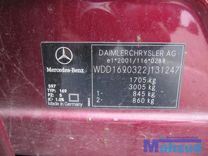 2006-mercedes-a-klasse-a170-w169-17-demontage-sloop-180 — foto 14