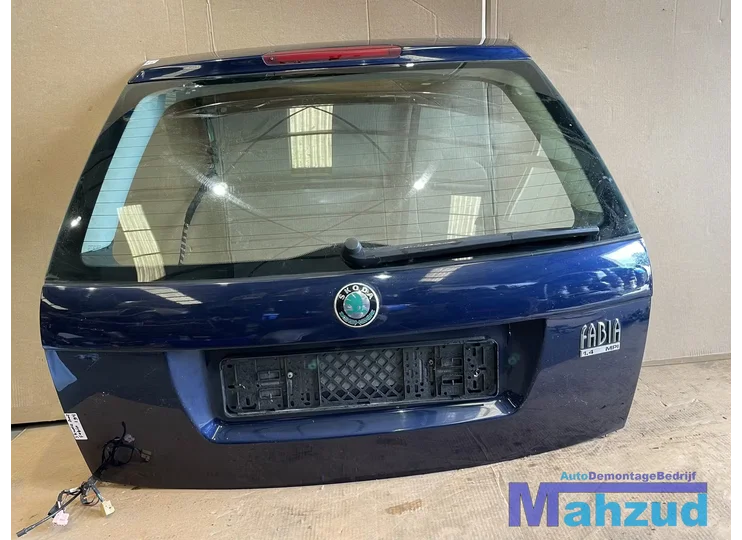 SKODA FABIA 1 COMBI blauw achterklep slot ruitenwissermotor