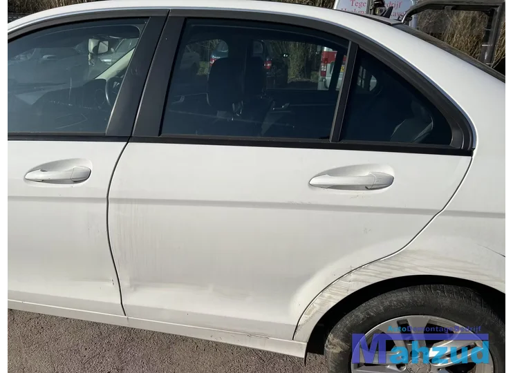 MERCEDES C klasse W204 wit 149 links achter deur 2011-2014