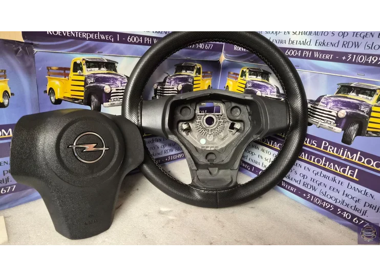 Opel Corsa D bj2009 Stuurwiel+airbag  13155558. pa25060043