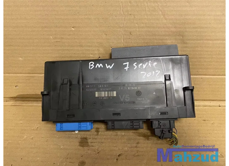 BMW 7 SERIE F01 BCM Boordnet computer 2008-2015 922849002