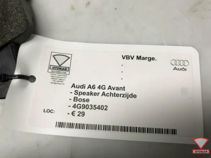audi-a6-4g-avant-speaker-achterzijde-bose-4g9035402 — foto 3