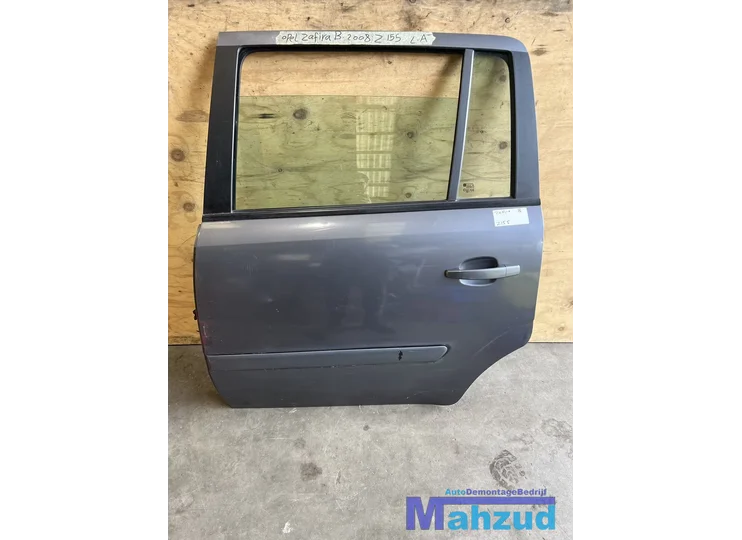 OPEL ZAFIRA B GRIJS Z155 Links achter deur 2005-2011