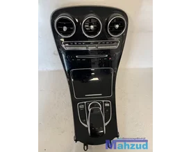 mercedes-c-klasse-w205-zwart-glans-middenconsole-compleet-2013-2019