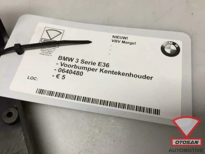 bmw-3-serie-e36-voorbumper-kentekenhouder-nieuw!-0640480 — foto 2