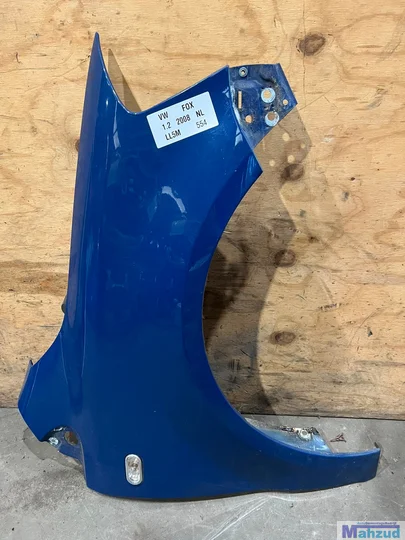 volkswagen-fox-ll5m-blauw-voorscherm-links20052011