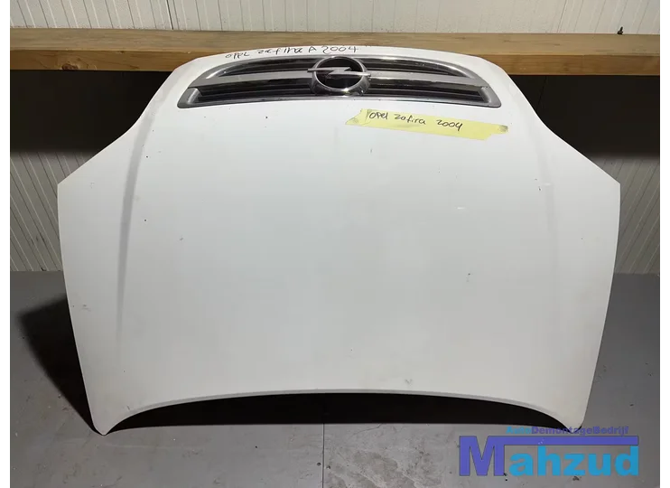 OPEL ZAFIRA A Wit motorkap 1998-2005
