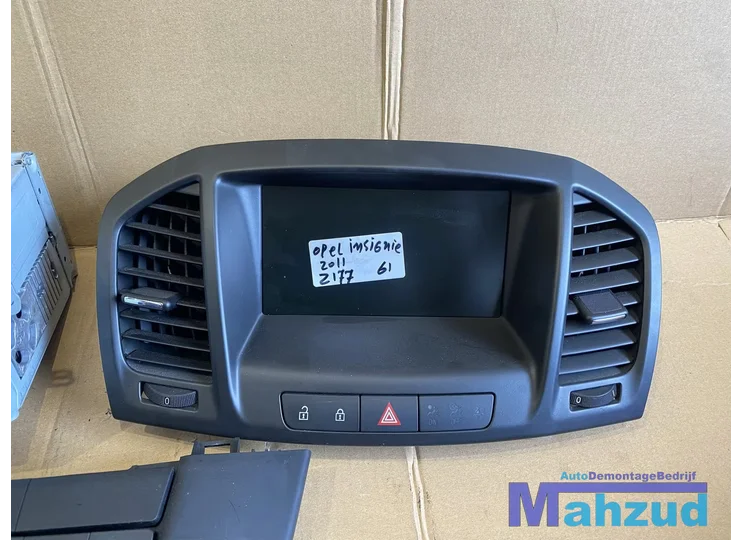 opel-insignia-a-middenconsole-compleet-scherm-radio-cd-speler