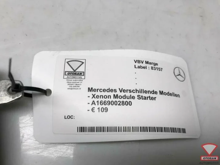 mercedes-a-b-c-e-s-cla-xenon-module-starter-a1669002800-0100 — foto 2