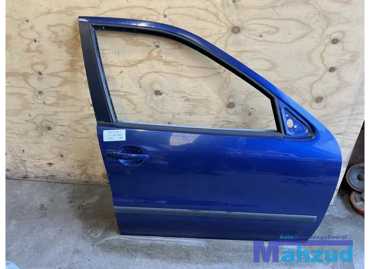 SEAT LEON 1 BLAUW L5S5 rechts voor deur 1999-2005