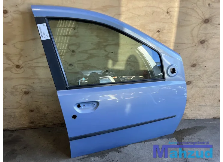 FIAT PUNTO 2 188 blauw rechts voor deur 2002-2005