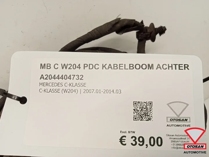 mercedes-c-klasse-w204-pdc-kabelboom-achter-a2044404732 — foto 2