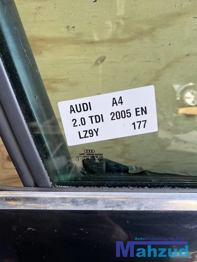 audi-a4-b7-sedan-zwart-lz9y-rechts-voor-deur-portier-20052008 — foto 2