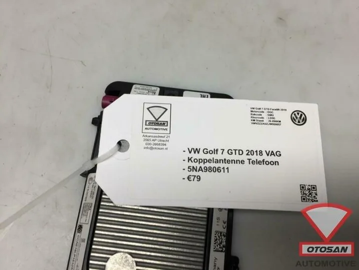 vw-golf-7-gtd-2018-vag-koppelantenne-gsm-lader-5na980611 — foto 3
