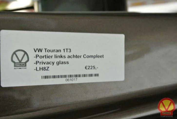vw-touran-1t3-deur-portier-links-achter-privacy-glass-lh8z — foto 2