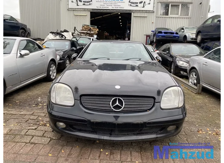 2000 MERCEDES SLK R170 2.3 Zwart 197 111982 onderdelen
