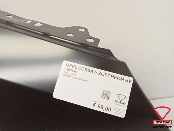 opel-corsa-f-2019-zijscherm-spatbord-rechts-voor-nieuw — foto 3