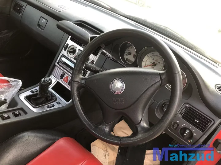 mercedes-slk-r170-dashboard-delen-middenconsole-pook-schakel — foto 2