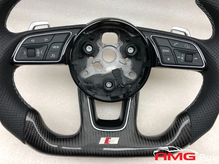 audi-s-line-stuur-8w-a3-s3-rs-s4-rs4-s5-rs5-leer-carbon — foto 5