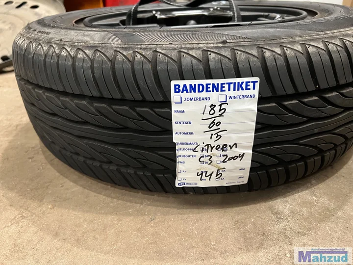 citroen-c3-thuiskomer-reservewiel-krikset-4x108-651-15-inch — foto 2