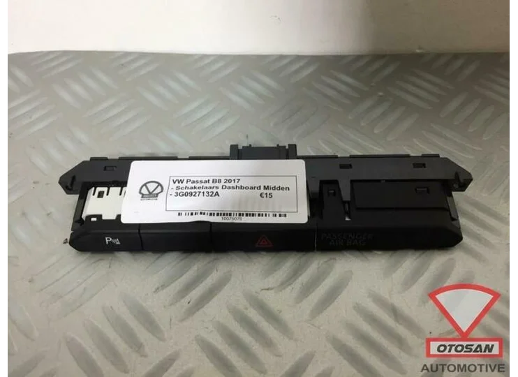 vw passat b8 2017 schalter armaturenbrett mitte 3g0927132a