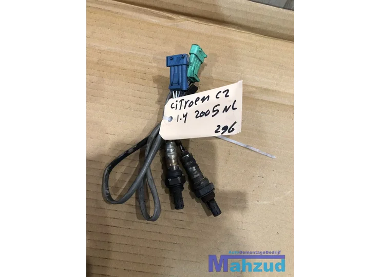 CITROEN C2 1.4 KFV Lambdasonde uitlaatsensor groen blauw