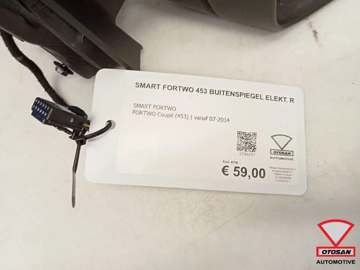 smart-fortwo-453-2014-buitenspiegel-elekt-rechts-origineel — foto 3