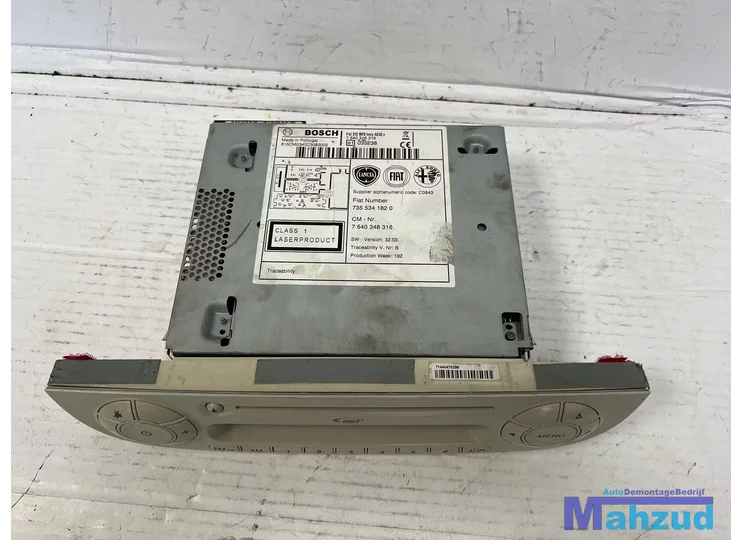 fiat-500-wit-radio-cd-speler-2007