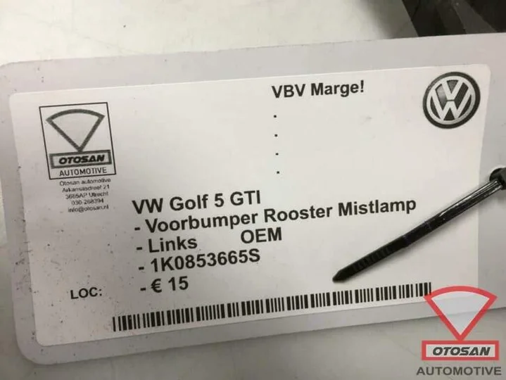 vw-golf-5-gti-voorbumper-rooster-links-1k0853665s — foto 4