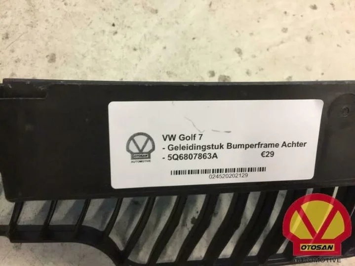 vw-golf-7-geleidingstuk-achterbumper-bumper-frame-5q6807863a — foto 2