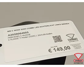 mercedes-c-w205-s205-combi-led-achterlicht-links-binnen-a2059064605 — foto 5