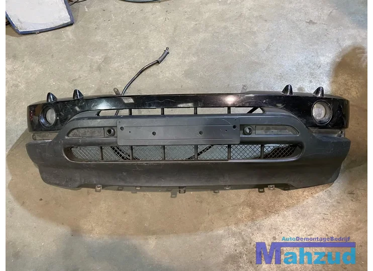 BMW X5 E53 zwart voorbumper pdc koplampsproeier