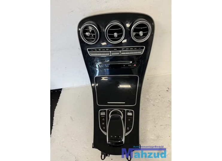 MERCEDES C-KLASSE W205 Zwart glans middenconsole compleet 2013-2019