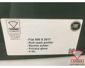 fiat-500-x-2017-ruit-raam-portier-rechts-achter-privacy-glas — foto 3