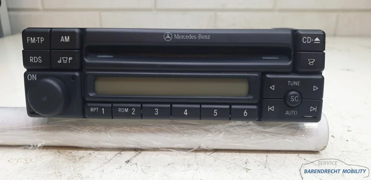 originele-alpine-radio-cd-speler-mercedes-retro-mf2297-1708200086-bt-audio-voorbereiding-origineel-gebruikt-1995-2003 — foto 2