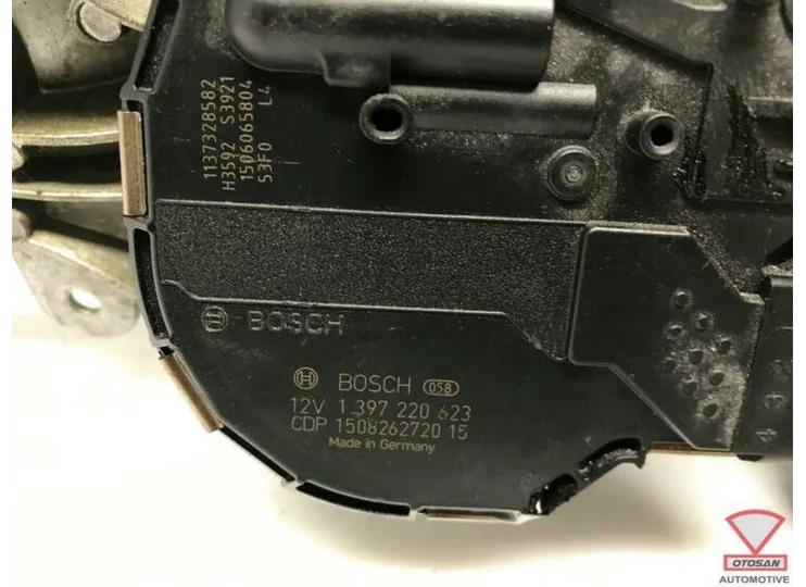 Opel Astra J 2013 Ruitenwisser Motor + Mechaniek 3397020986