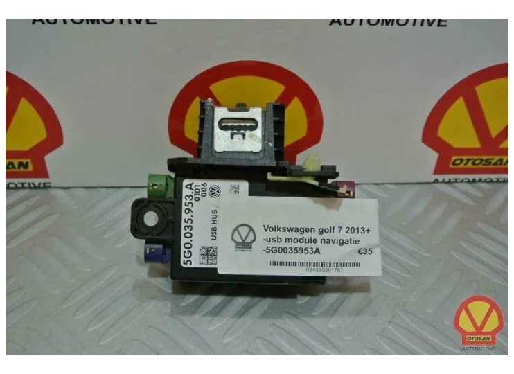 vw golf 7 usb module navigation 5g0035953a