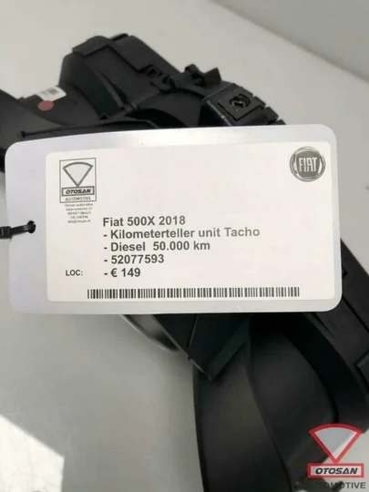 fiat-500x-tellerunit-kilometerteller-unit-tacho-52077593 — foto 4