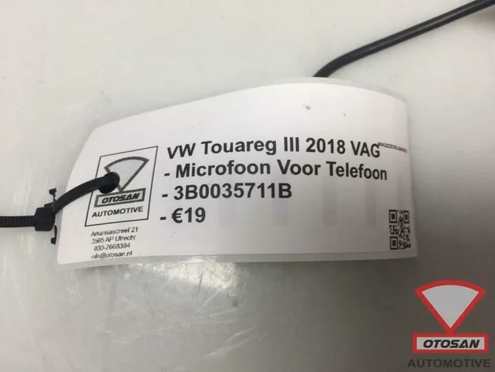 vw-touareg-iii-2018-microfoon-voor-telefoon-3b0035711b — foto 2